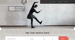 Desktop Screenshot of creativespaces.net.au