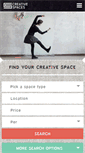 Mobile Screenshot of creativespaces.net.au